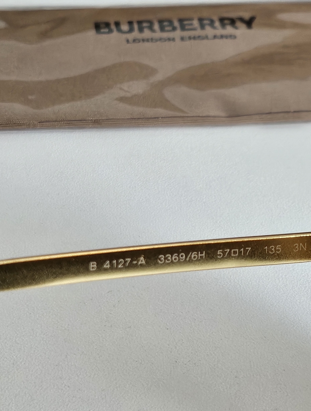 Burberry Brown & Honey Gold Gradient Sunglasses - Picture 8 of 10